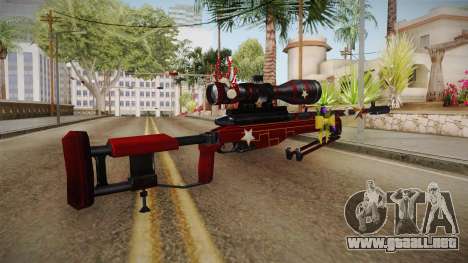 Vindi Xmas Weapon 7 para GTA San Andreas