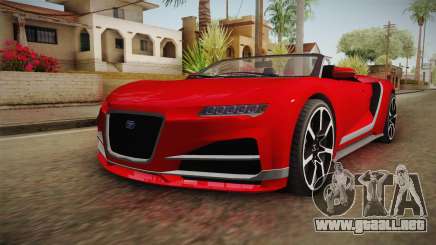 GTA 5 Truffade Nero Spyder para GTA San Andreas