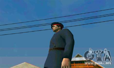 El capitán de la policía de la URSS para GTA San Andreas