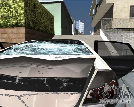 Insane car crashing mod para GTA San Andreas