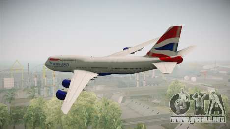 Boeing 747-8i British Airways para GTA San Andreas