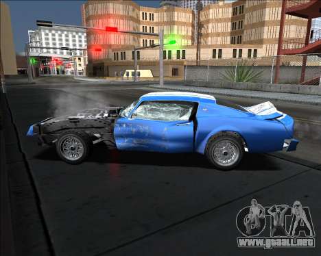 Insane car crashing mod para GTA San Andreas