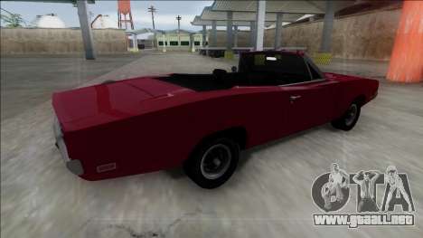 Dodge Charger RT Cabrio para GTA San Andreas
