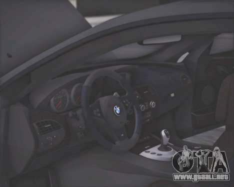 BMW M6 G-Power Hurricane RR para GTA San Andreas