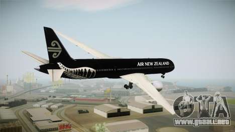 Boeing 787 Air New Zealand Black Edition para GTA San Andreas