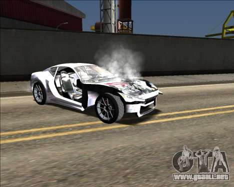 Insane car crashing mod para GTA San Andreas