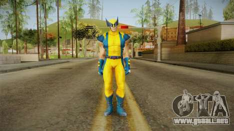 Marvel Heroes - Wolverine Modern UV No Claws para GTA San Andreas