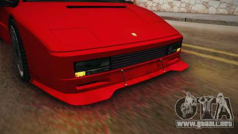 GTA 5 Pegassi Infernus Classic SA Style para GTA San Andreas