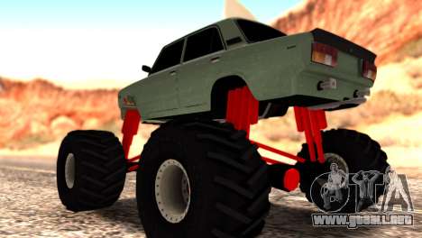 Vaz 2107 Monster para GTA San Andreas