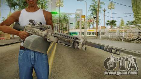 Battlefield 4 - M240B para GTA San Andreas