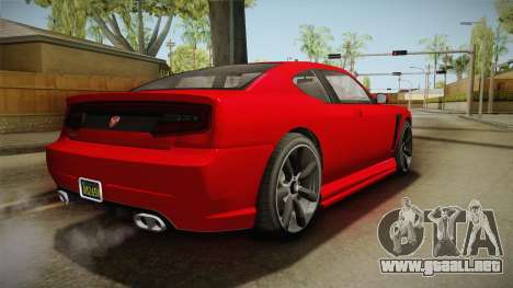 GTA 5 Bravado Buffalo de 2 puertas Coupe FIV para GTA San Andreas