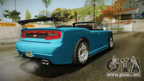 GTA 5 Bravado Buffalo 2-doors Cabrio para GTA San Andreas
