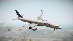 Boeing 757-200 United Airlines para GTA San Andreas