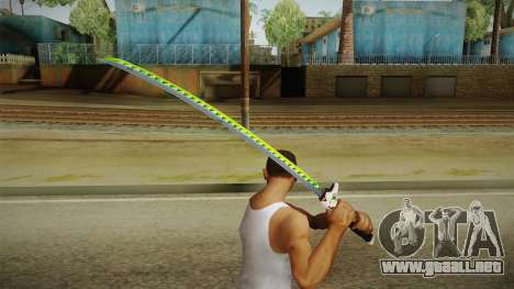 Overwatch 9 - Genjis Sword para GTA San Andreas