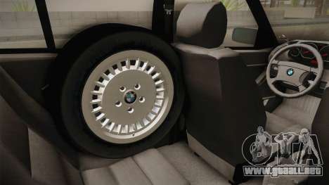 BMW 320i E36 BORBET para GTA San Andreas