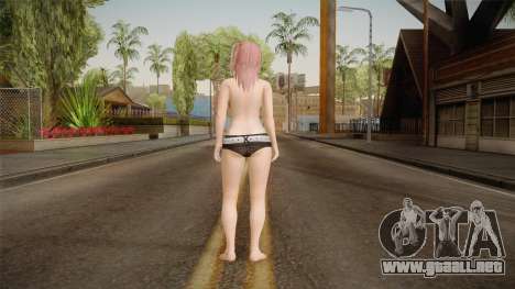Dead Or Alive 5: LR - Honoka Casual Topless para GTA San Andreas