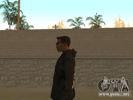 System of a Down Black Hoody v1 para GTA San Andreas