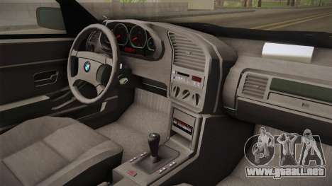BMW 320i E36 BORBET para GTA San Andreas