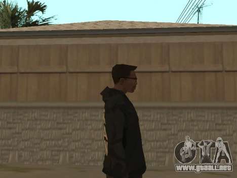 System of a Down Black Hoody v1 para GTA San Andreas