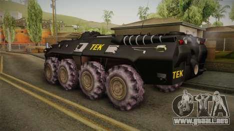 Hungary Police TEK APC para GTA San Andreas