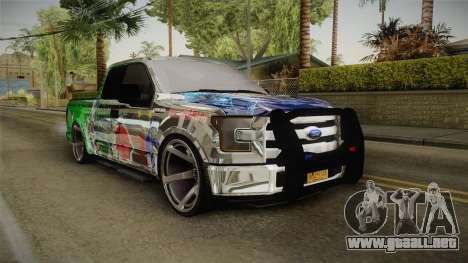 Ford F-350 Livery Philippines para GTA San Andreas