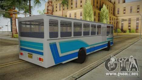 Huanghai DD6111CT Suburban Bus Blue para GTA San Andreas