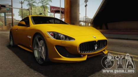 Maserati GranTurismo Sport v2 para GTA San Andreas