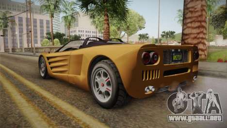 GTA 5 Progen GP1 Roadster IVF para GTA San Andreas
