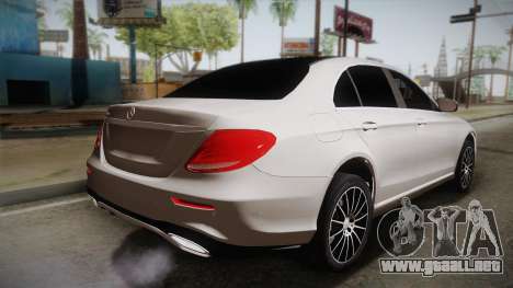 Mercedes-Benz E350e AMG 2016 para GTA San Andreas