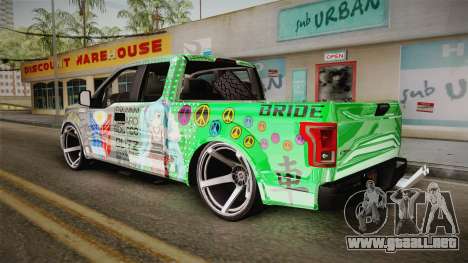 Ford F-350 Livery Philippines para GTA San Andreas