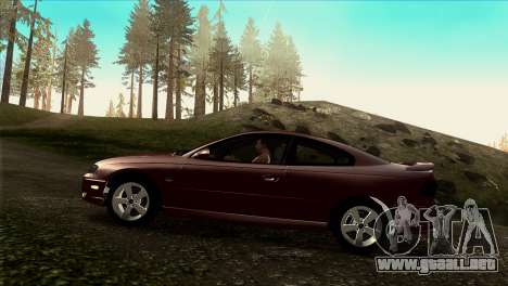 2005 Pontiac GTO IVF v 1.1 [Tunable] para GTA San Andreas