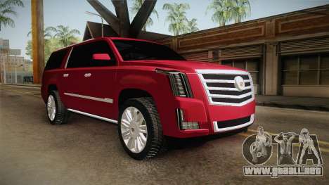 Cadillac Escalade 2016 para GTA San Andreas