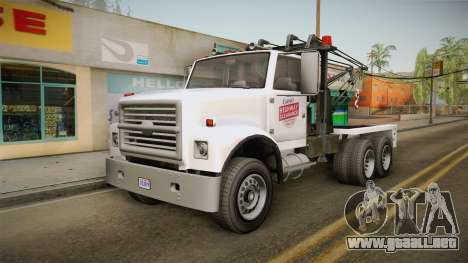 GTA 5 Vapid Towtruck Large Cleaner para GTA San Andreas