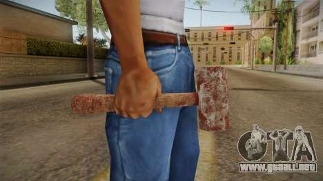 Leatherface Butcher Weapon 1 para GTA San Andreas