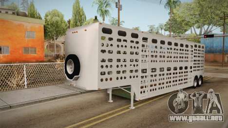 Double Trailer Livestock v3 para GTA San Andreas