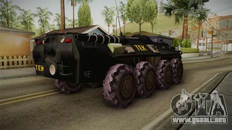 Hungary Police TEK APC para GTA San Andreas