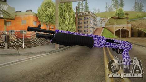 Tiger Violet Shotgun 2 para GTA San Andreas