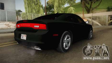 Dodge Charger 2013 Unmarked Iowa State Patrol para GTA San Andreas