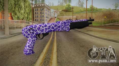 Tiger Violet Shotgun 2 para GTA San Andreas