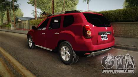 Renault Duster para GTA San Andreas