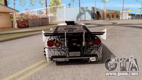 Nissan Skyline GT-R One Piece para GTA San Andreas