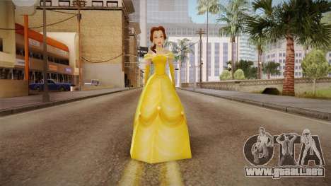 Beauty and the Beast - Belle Dress para GTA San Andreas