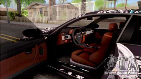 BMW M3 E92 2B of NieR: LB Performance para GTA San Andreas