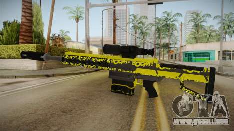 Gunrunning Heavy Sniper Rifle v2 para GTA San Andreas