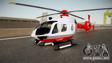 Airbus Eurocopter EC-135 YRP para GTA San Andreas