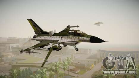 F-16A Luftwaffe WW2 para GTA San Andreas
