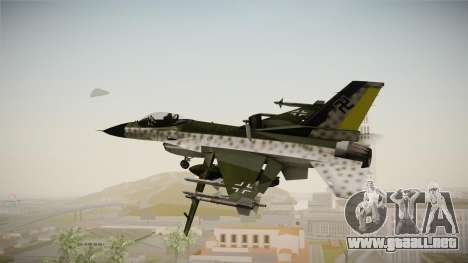 F-16A Luftwaffe WW2 para GTA San Andreas