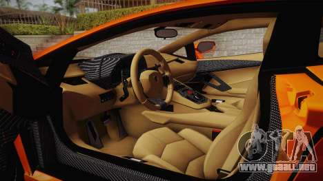 Lamborghini Aventador LP700-4 Stock para GTA San Andreas