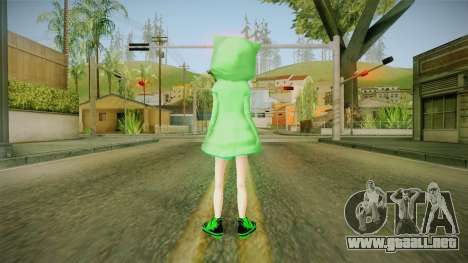 Creeper Skin para GTA San Andreas