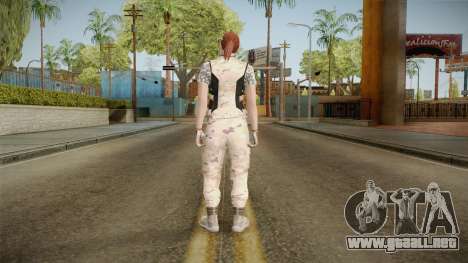 Gunrunning Female Skin v3 para GTA San Andreas